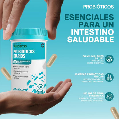 Equilibrio Digestivo 2 en 1: Enzimas + Probióticos