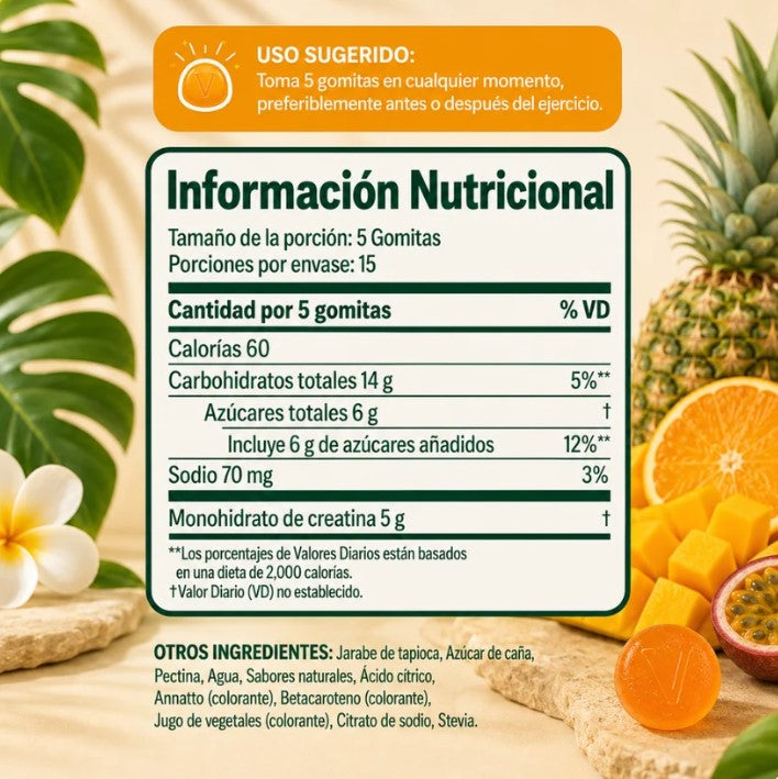 Gomitas de Creatina para Mujeres