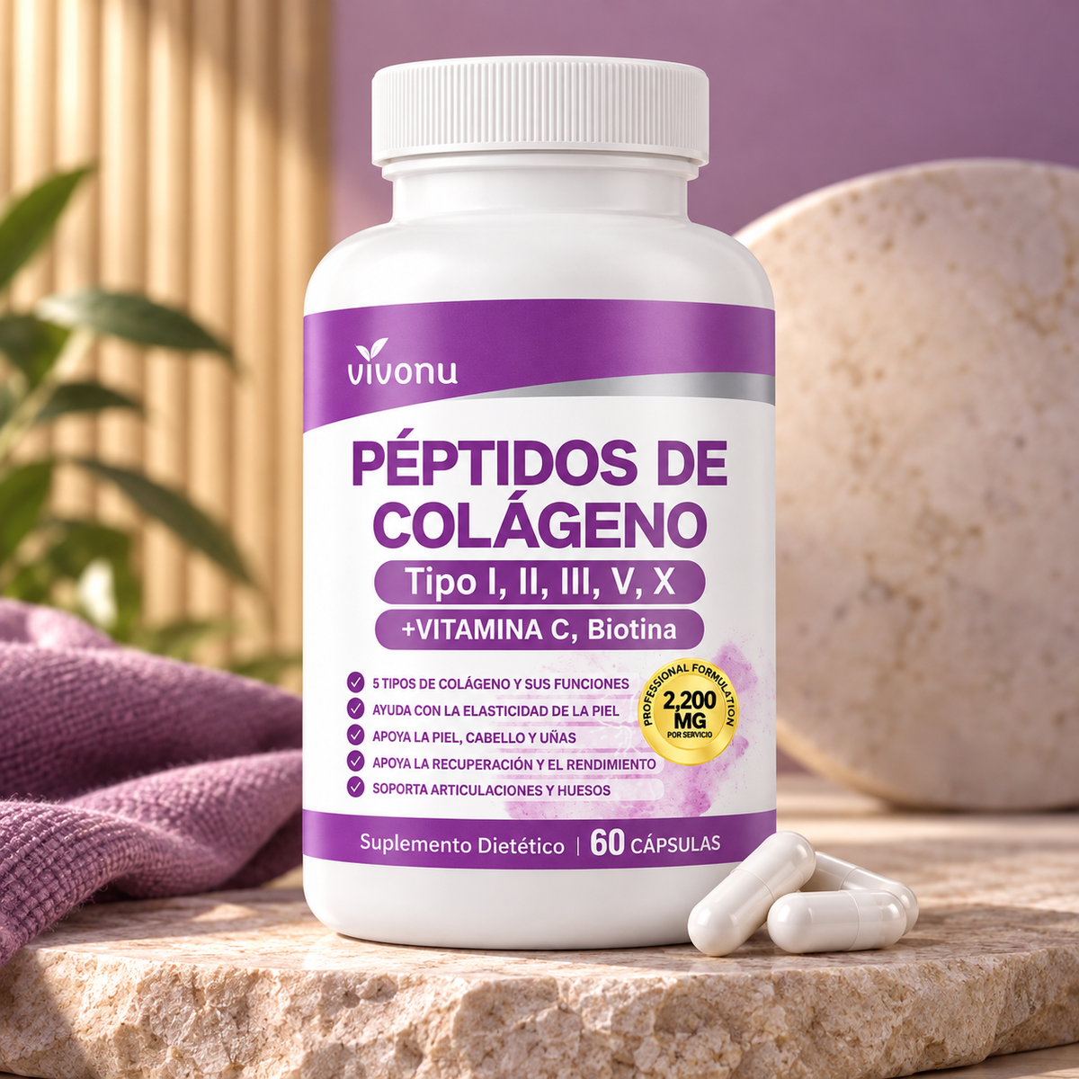 Péptidos de Colágeno