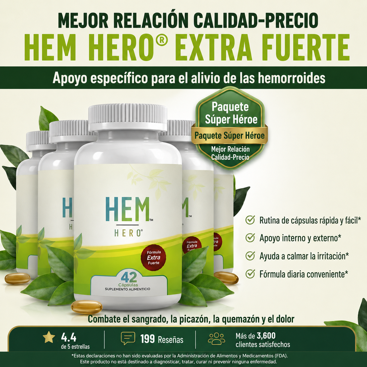 Cápsulas Anti Hemorroides