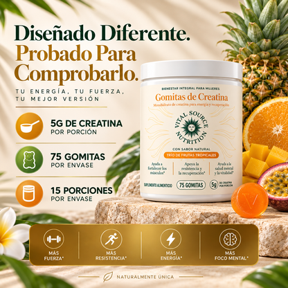 Gomitas de Creatina para Mujeres
