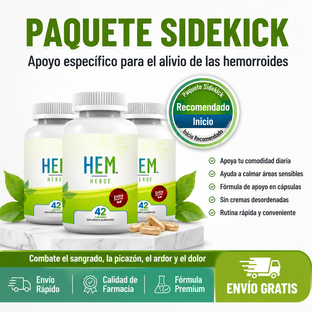 Cápsulas Anti Hemorroides