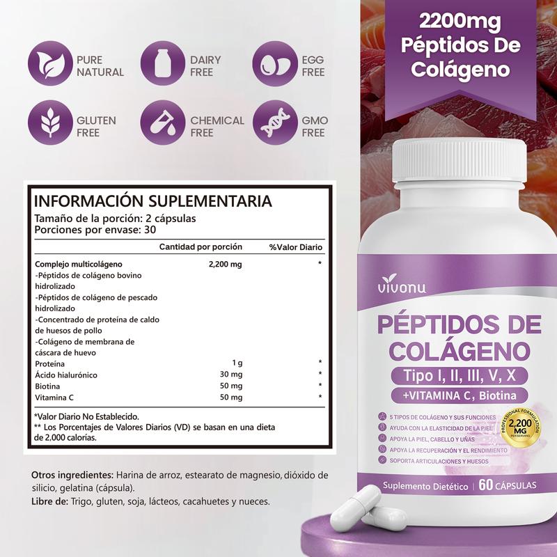 Péptidos de Colágeno