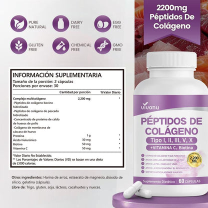 Péptidos de Colágeno